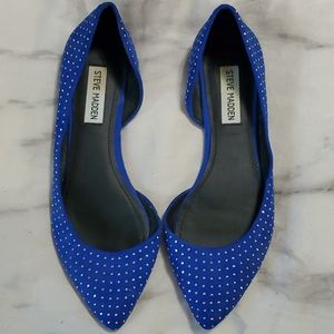 Cobalt Blue Steve Madden Slip-on